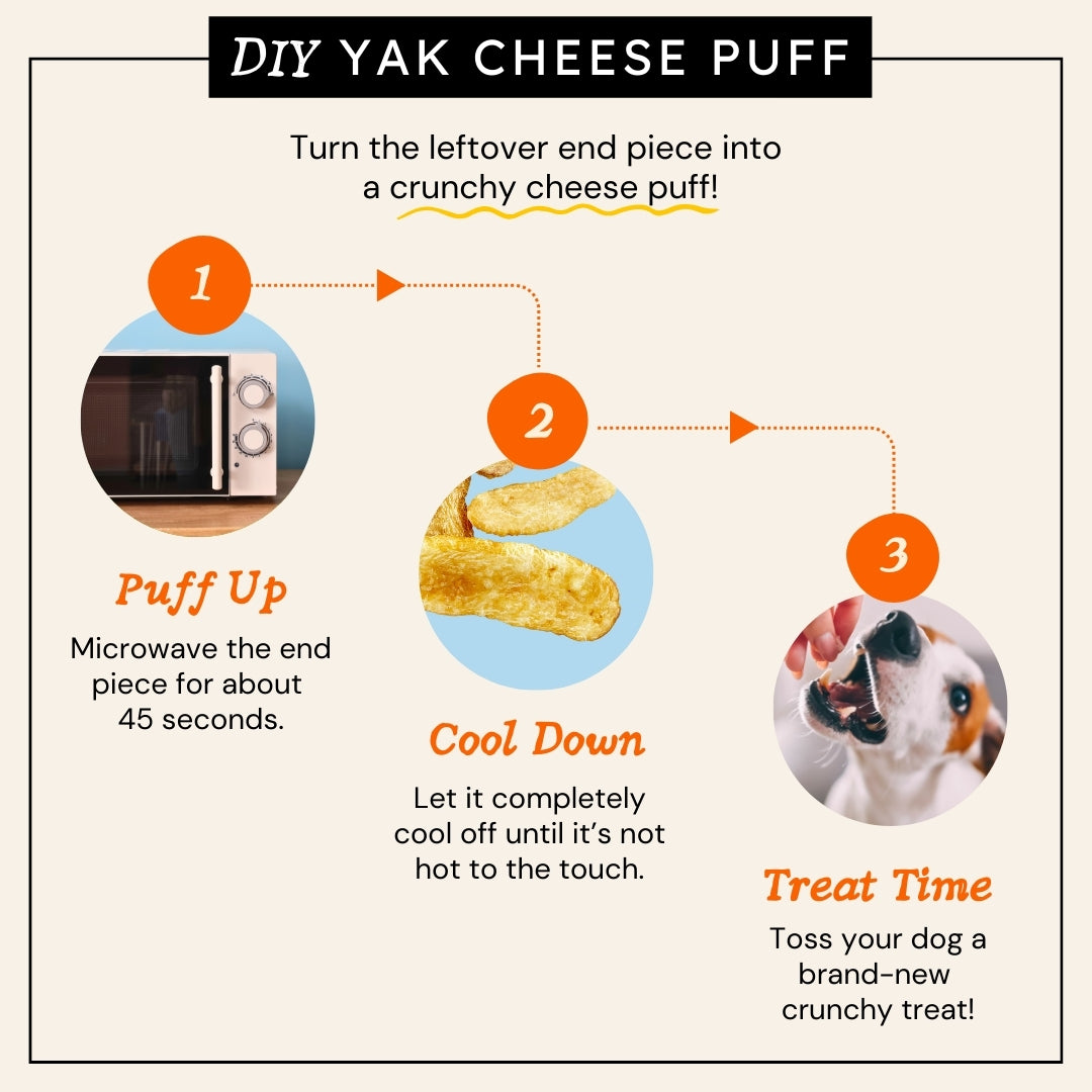 Peanut Butter Yak Chews for Dogs