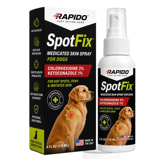 RAPIDO™ SpotFix Medicated Skin Spray for Dogs