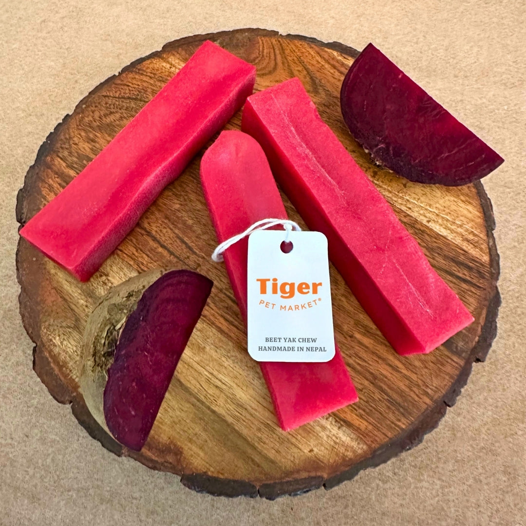 Beet Yak Chew for Dogs