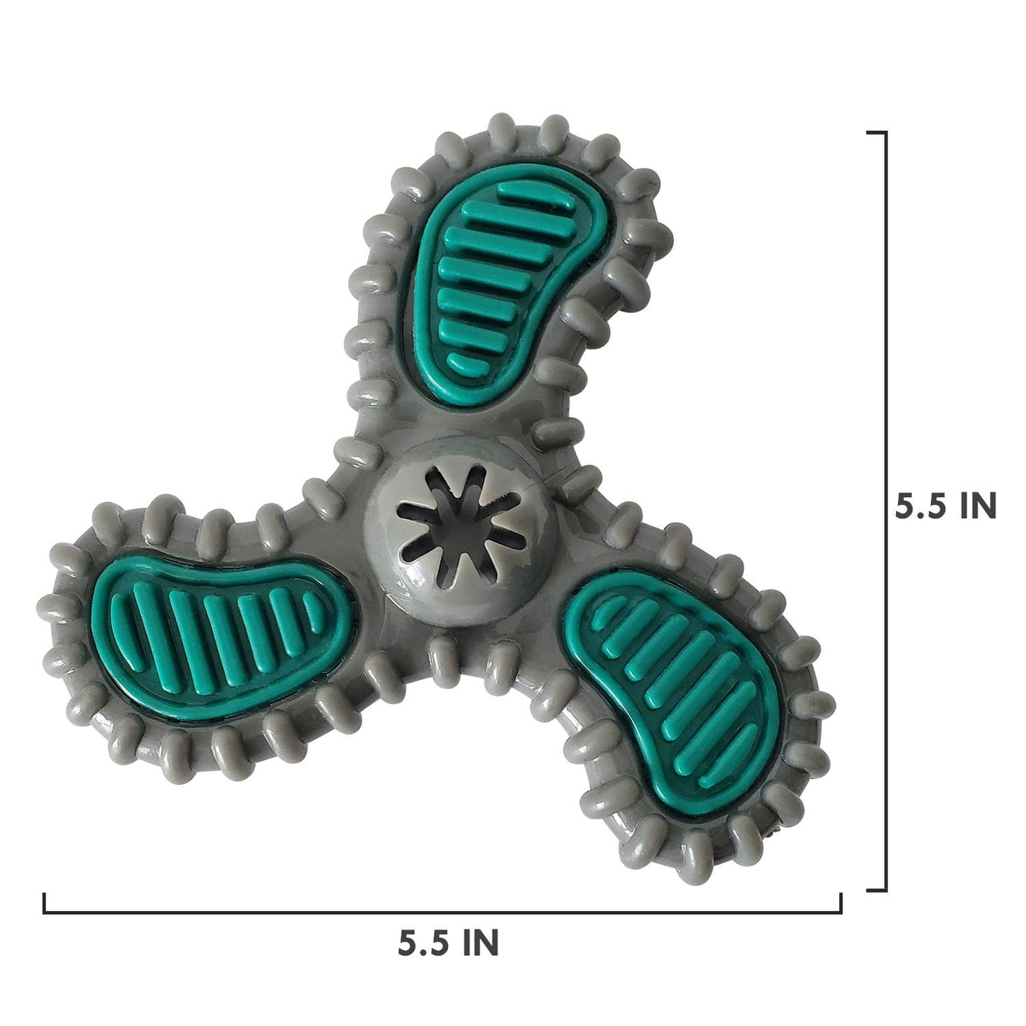 TPR Dental Spinner Dog Toy - For Light/Medium Chewers by American Pet Supplies