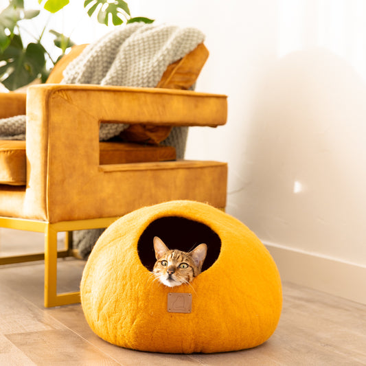 Fire Orange | Round Style Cave by Fuzzy Cove