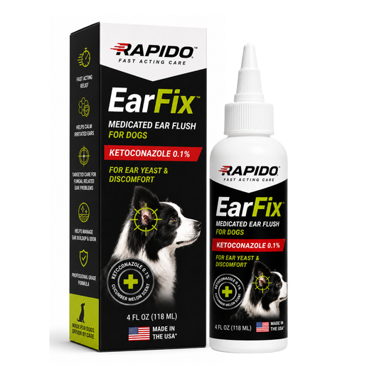 Rapido™ EarFix Medicated Ear Flush for Dogs