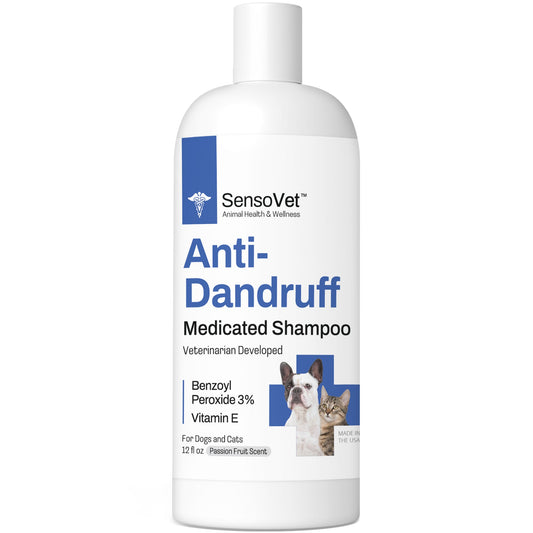 Anti-Dandruff Shampoo for Dogs & Cats - 12oz
