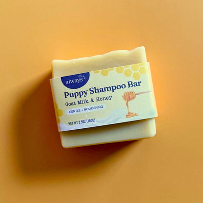 Puppy Shampoo Bar with Goat Milk & Honey