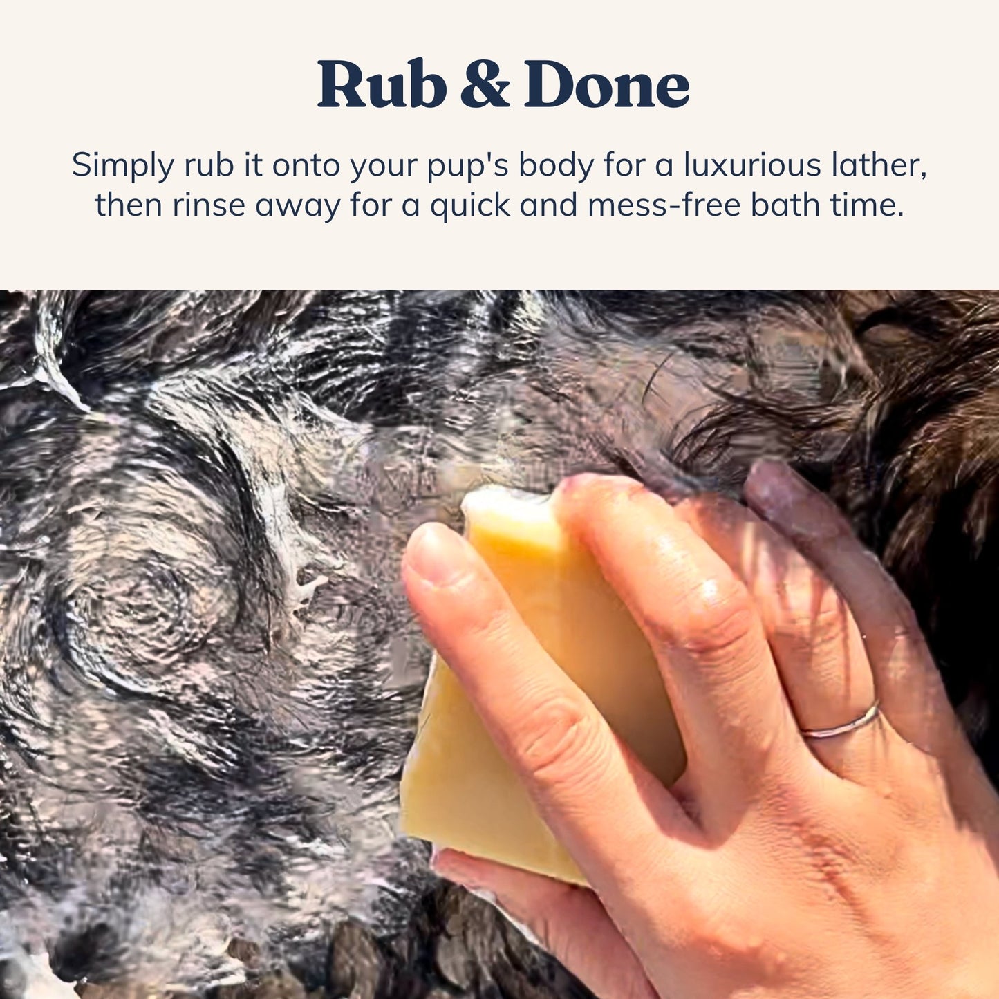 Puppy Shampoo Bar with Goat Milk & Honey